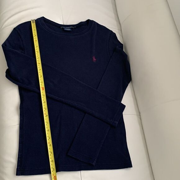 Ralph Lauren Sport Cotton Crew Neck Long Sleeve T-Shirt Size M - Picture 4 of 5